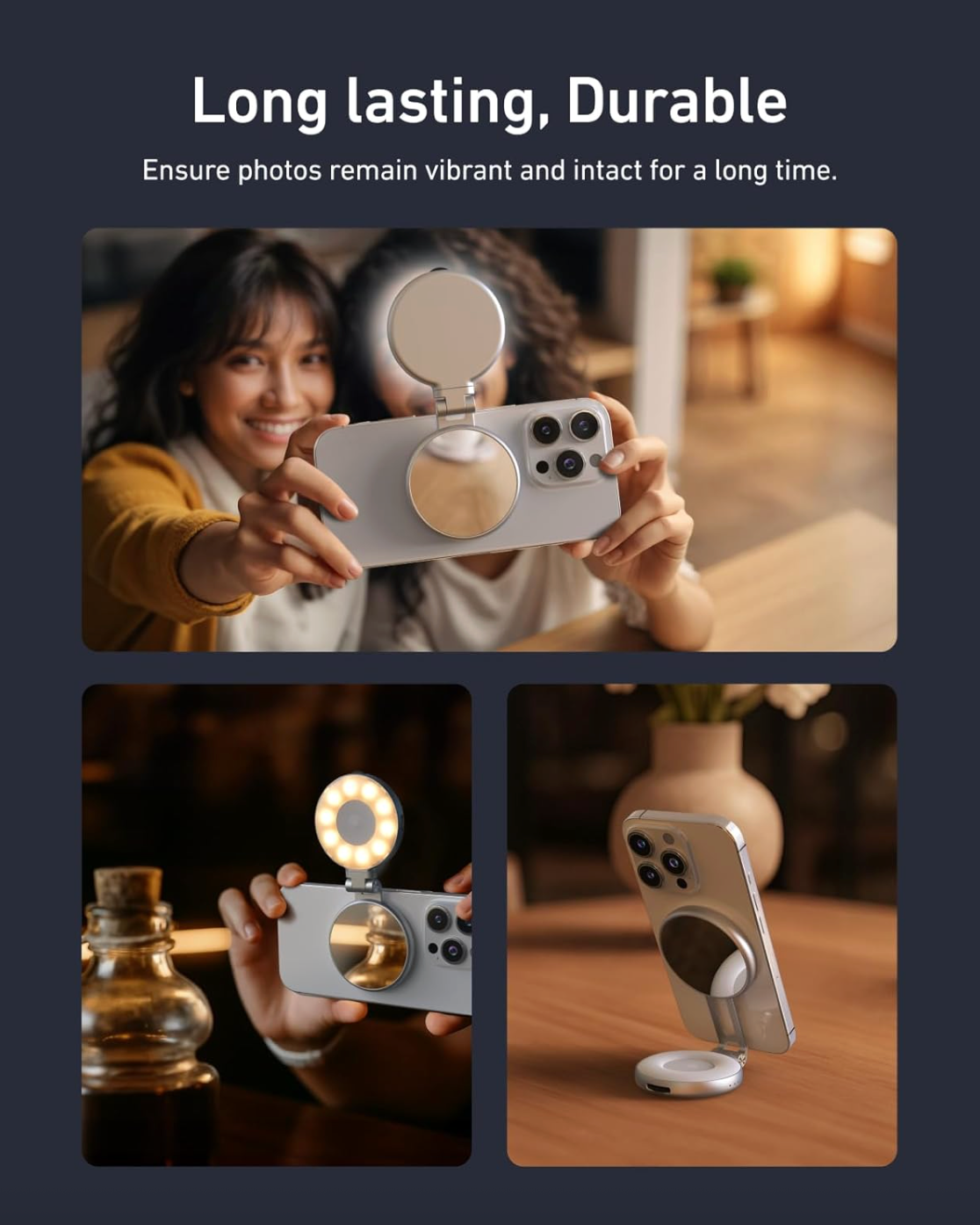 Magnetic Camera Grip