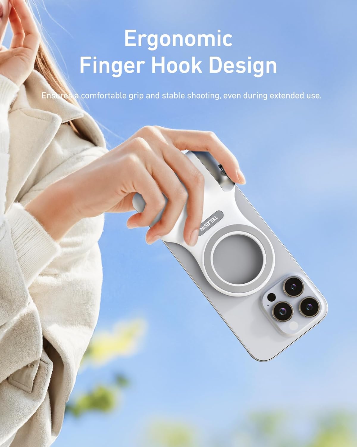 Magnetic Camera Grip