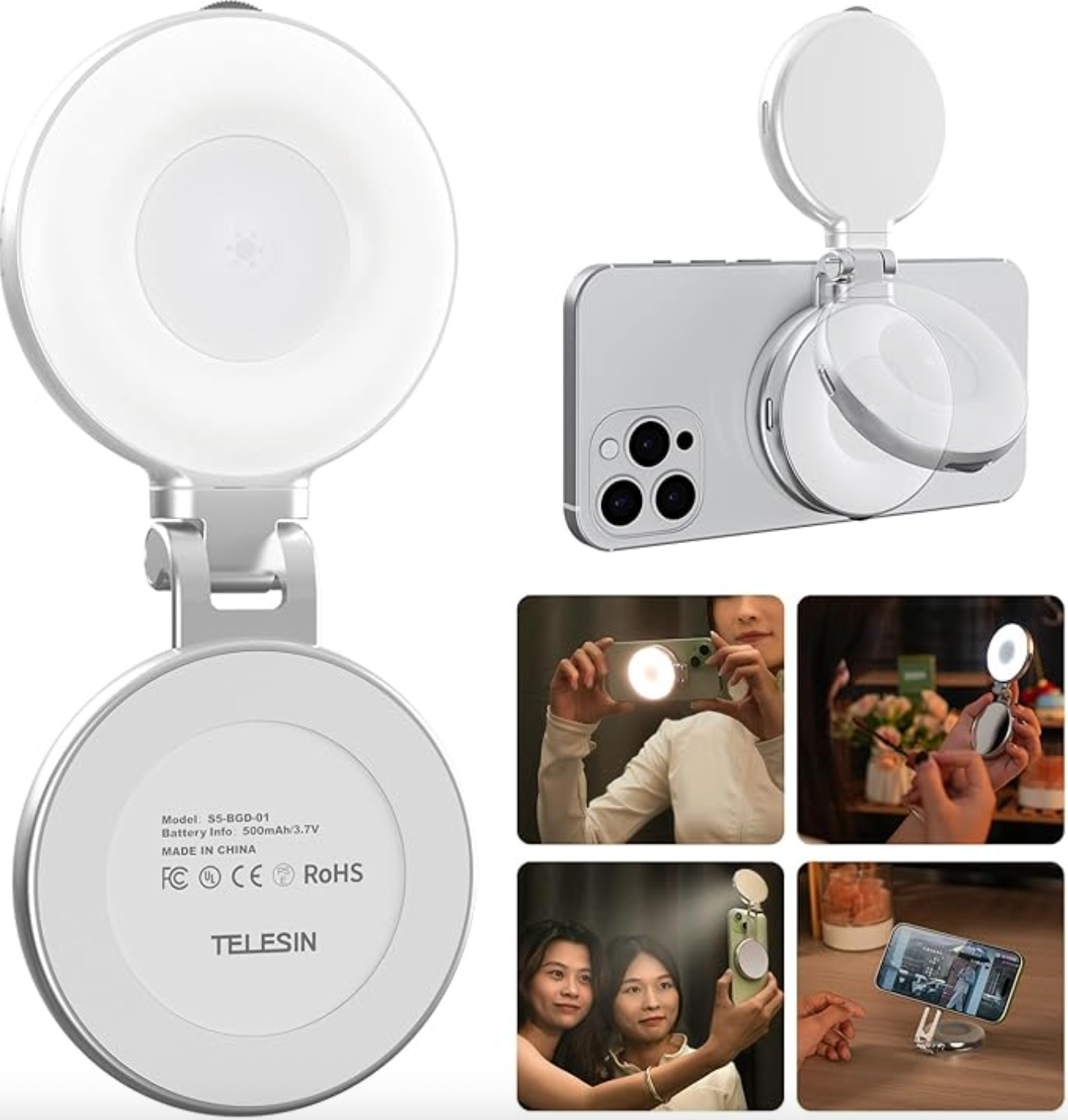 Magnetic Camera Grip