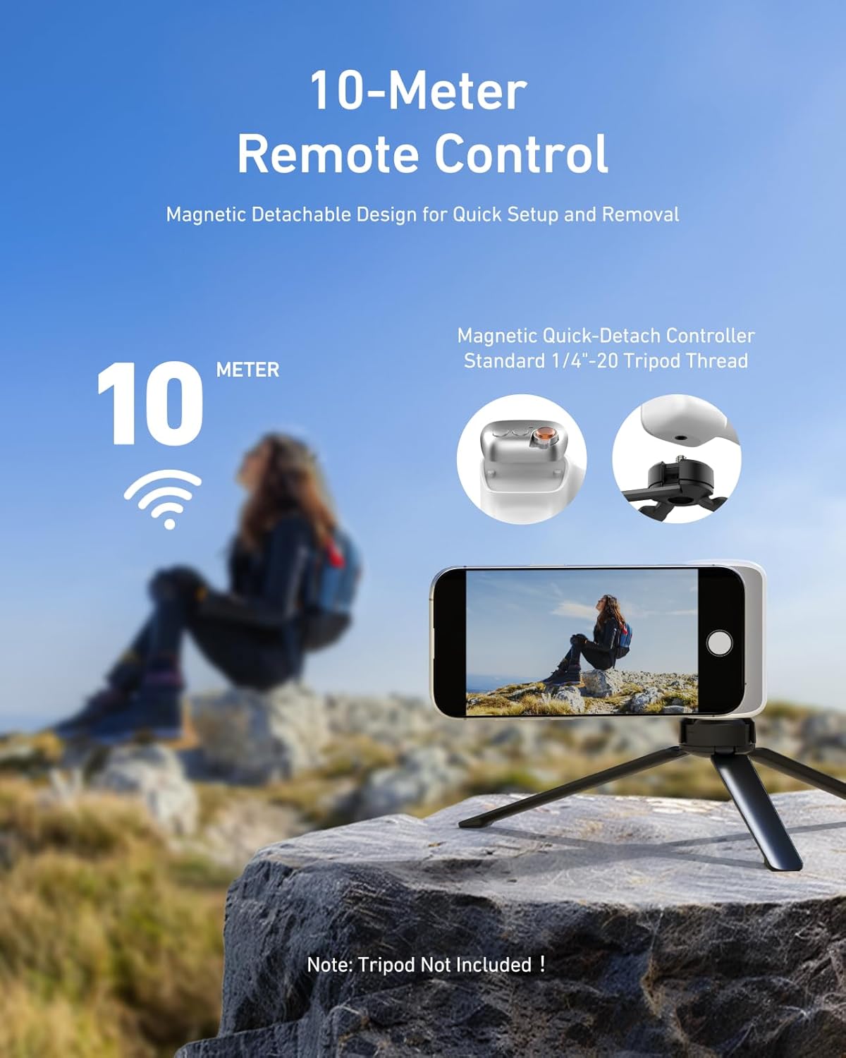 Magnetic Camera Grip