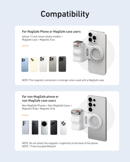 Magnetic Camera Grip