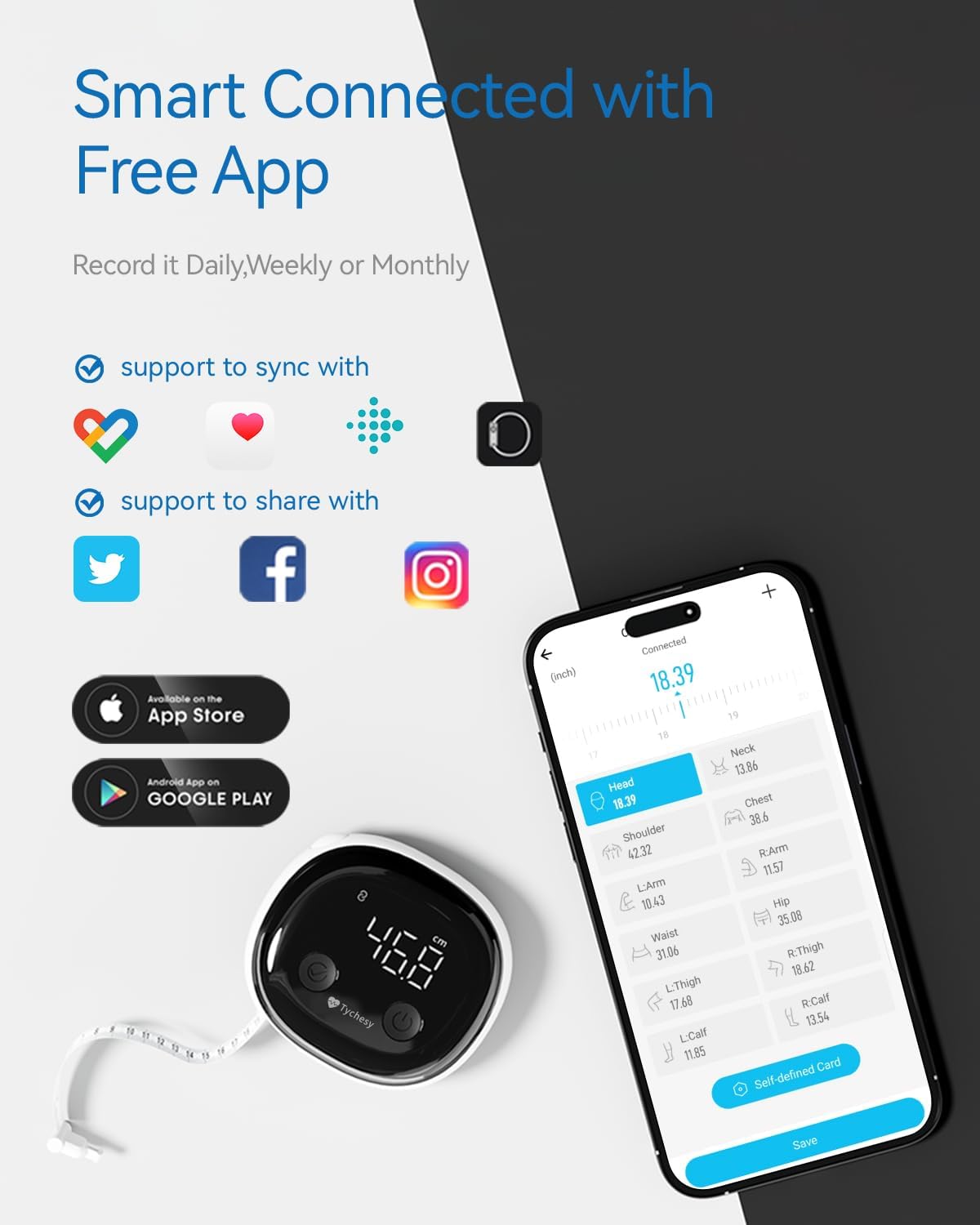 FitTrack Precision Measuring Tape™