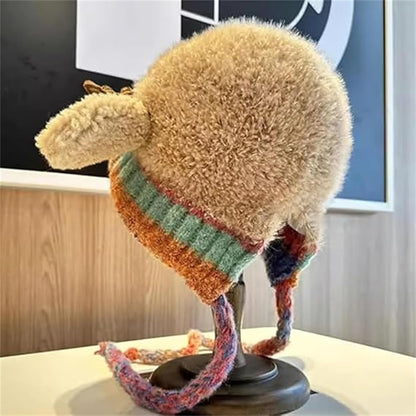 Festive Reindeer Beanie