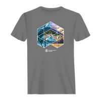 Fishing Geometry Man T-Shirt